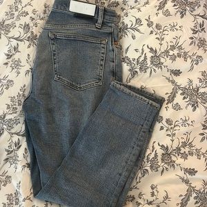 Re/Done 90s High Rise Ankle Crop